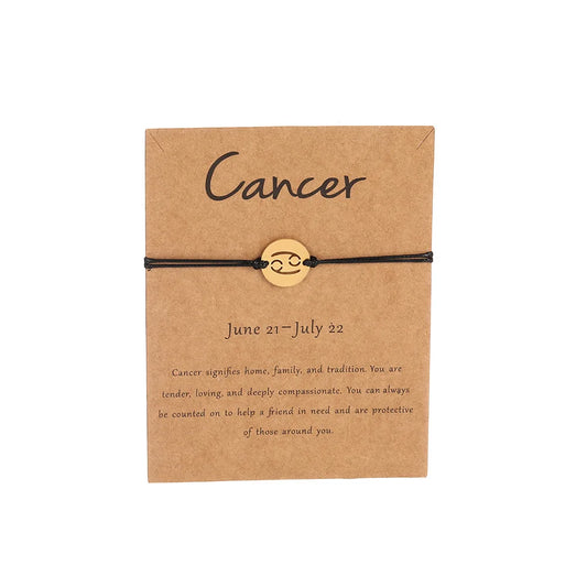 Cancer Bracelet Gold