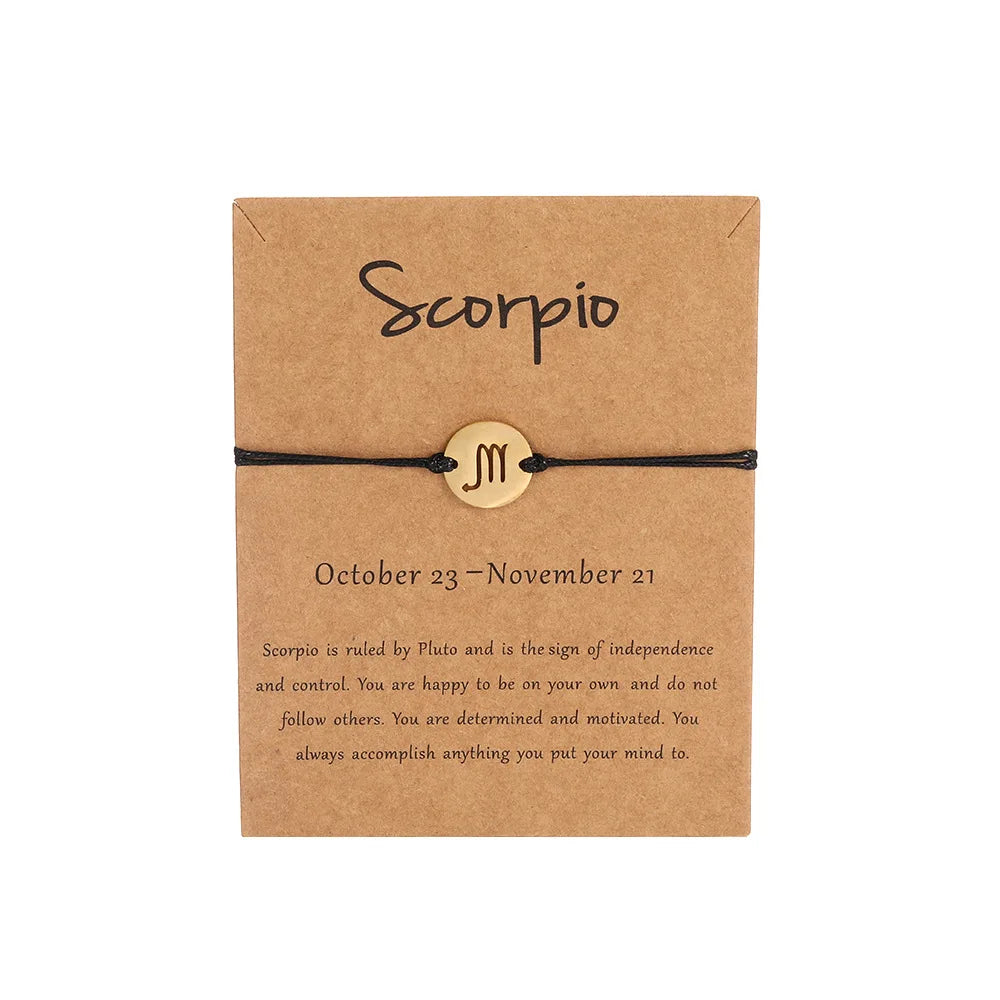 Scorpio Bracelet Gold