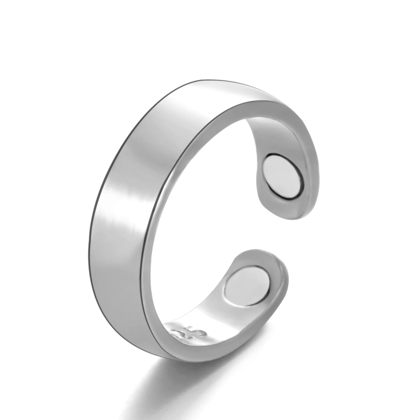 Healing Magnetic Rings - Silver