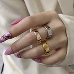 Healing Magnetic Rings - Gold