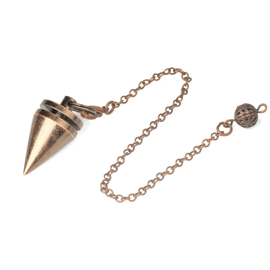 Reiki Amulet Pendulum Energy Generator Divination Tool - Copper