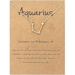 Aquarius Necklace with Stones