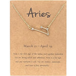 Aries Necklace with Stones