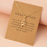 Graduation Necklace with Stones