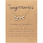 Sagittarius Necklace with Stones